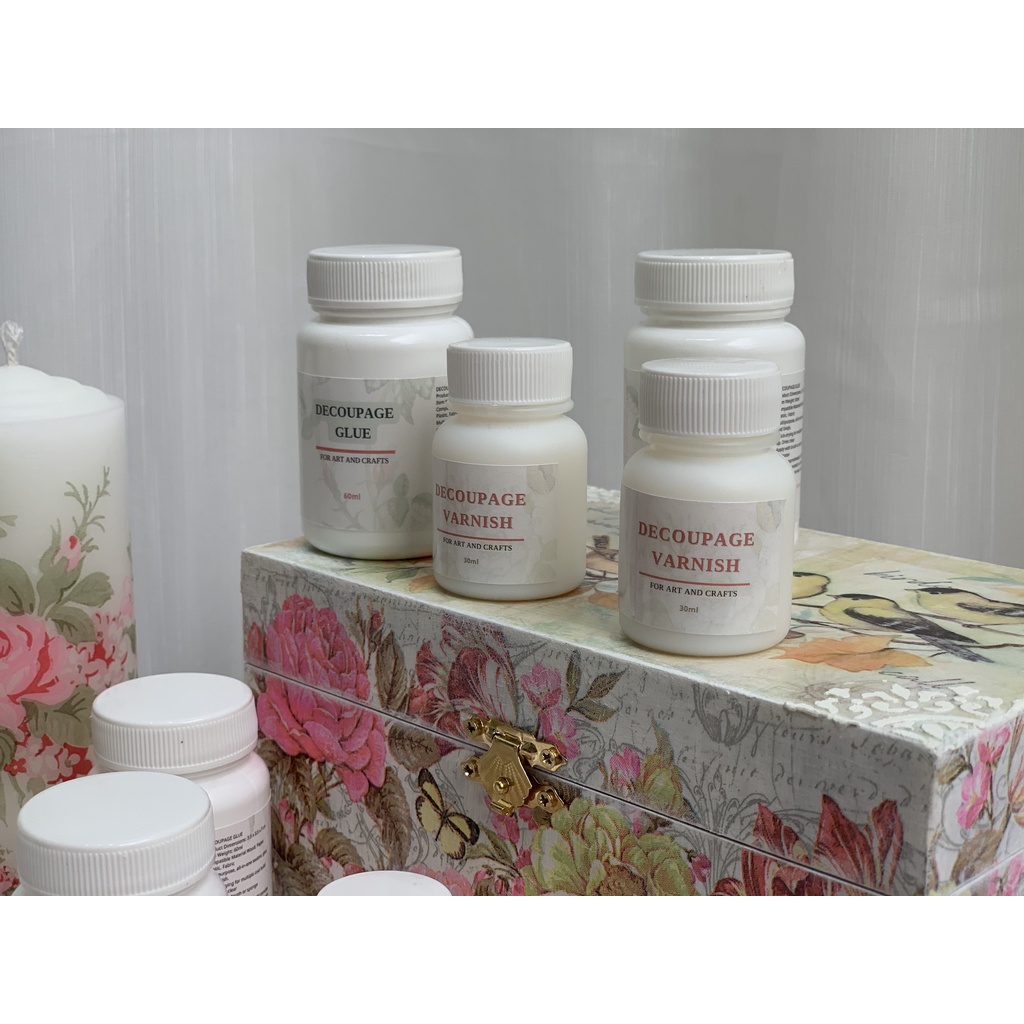 Keo decoupage, napkin art