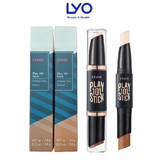 Bút Tạo Khối 2 Đầu Etude House Play 101 Stick Contour Duo Hàn Quốc
