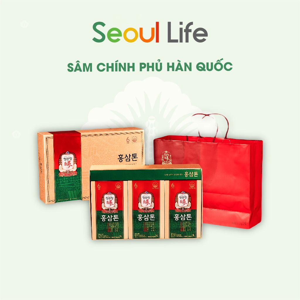 Nước Hồng Sâm Chính Phủ Hàn Quốc KGC Cheong Kwan Jang Tonic 50ml x 30 gói