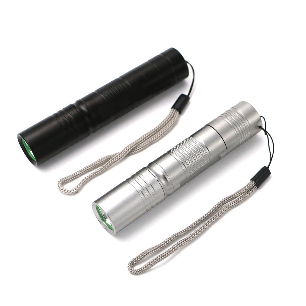 Đèn Pin XPE LED 300LM 5 Chế Độ Chống Trượt Kèm Dây Đeo