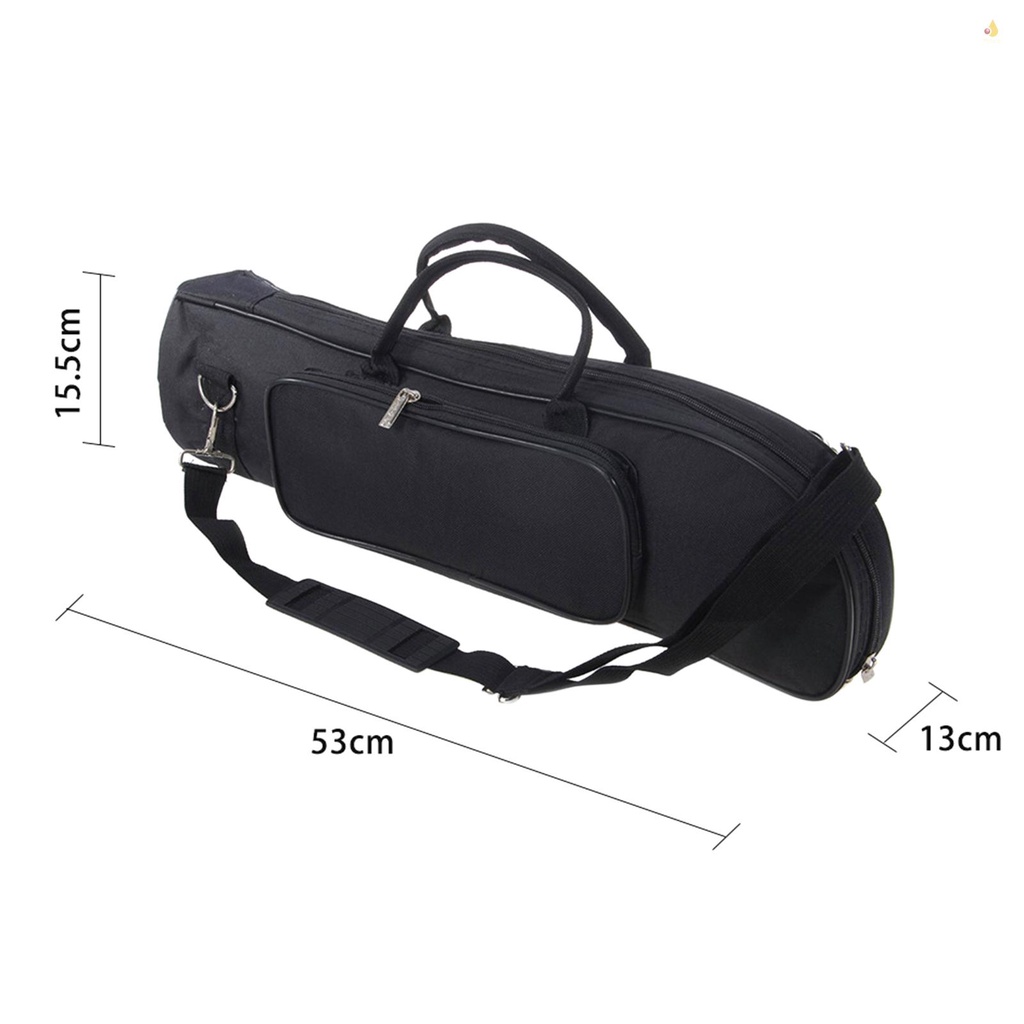 Mynivn Trumpet Gig Túi Xách Mềm Mại Có Dây Đeo Vai