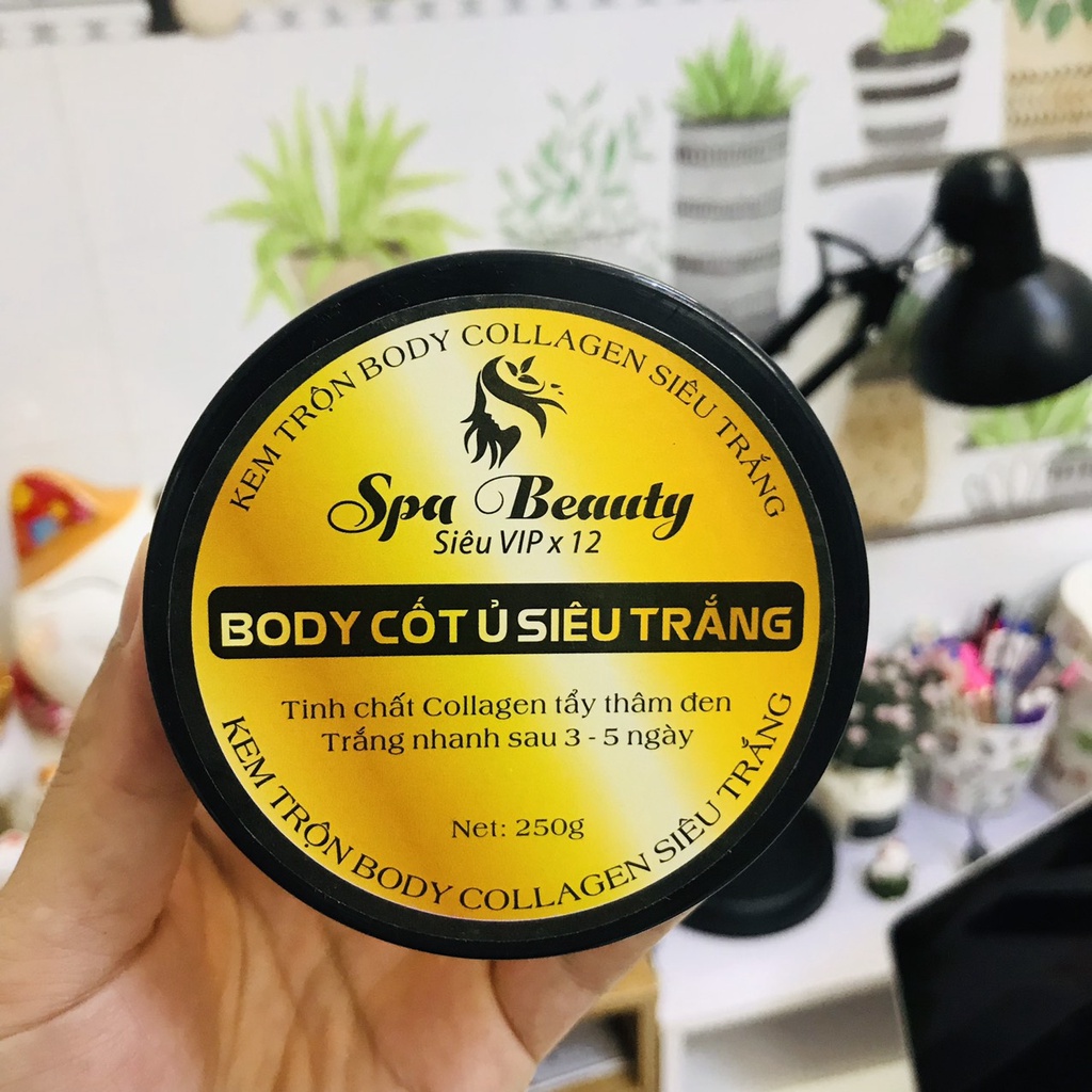 Kem Body Cốt Thái Ủ Cốt Siêu trắng - Spa Beauty 200gr