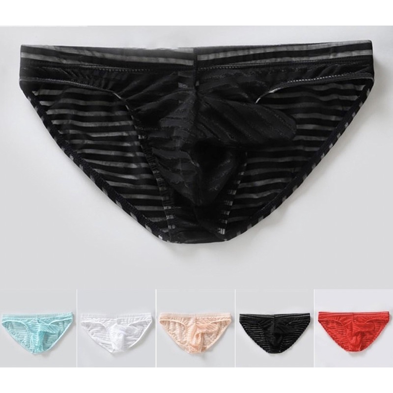 Quần lót nam tam giác sọc ngang Size M-XXL