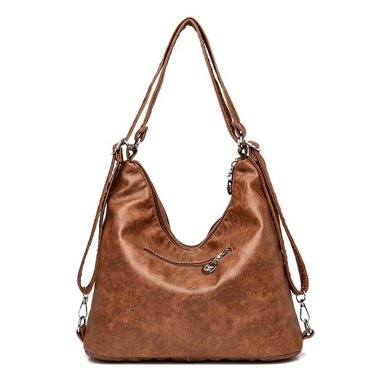 IELGY Túi Xách Da Mềm Sức Chứa Lớn Đơn Giản Dành Cho Nữ