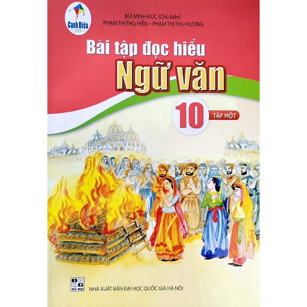 Sách - Bài tập đọc hiểu Ngữ văn 10 - Cánh Diều