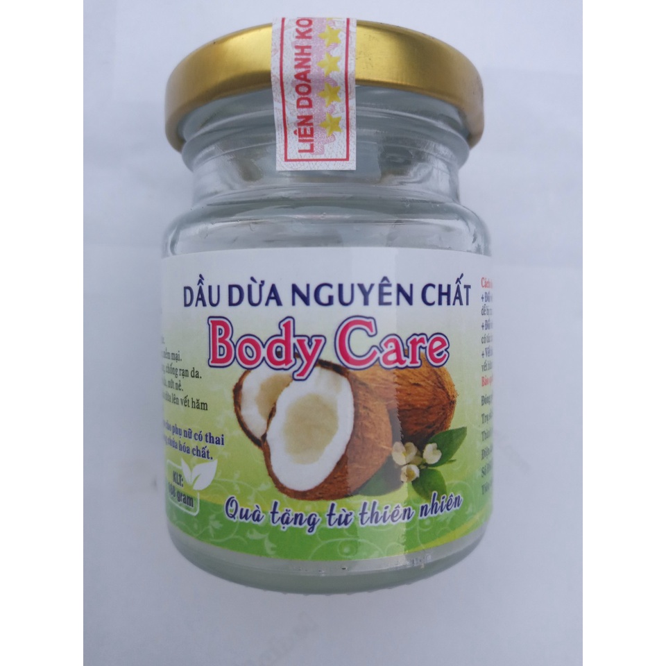 Dầu dừa nguyên chất Body Care (chống rạn da ở phụ nữ mang thai, chống khô da và nứt nẻ..)