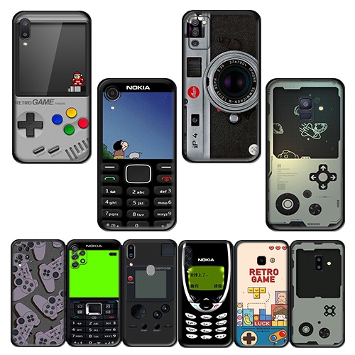 Ốp Điện Thoại Hình Máy Chơi game Sáng Tạo Cho Samsung Galaxy A10 A10S A20 A30 A20S A21