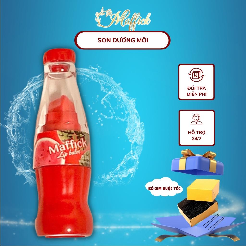 Son dưỡng ẩm Maffick MF200 kem lót tẩy da chết môi, mỹ phẩm nội địa trung hương trái cây tự nhiên