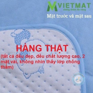 (140x200cm)- Ga chống thấm cotton 4 lớp VIETMAT (katydang)