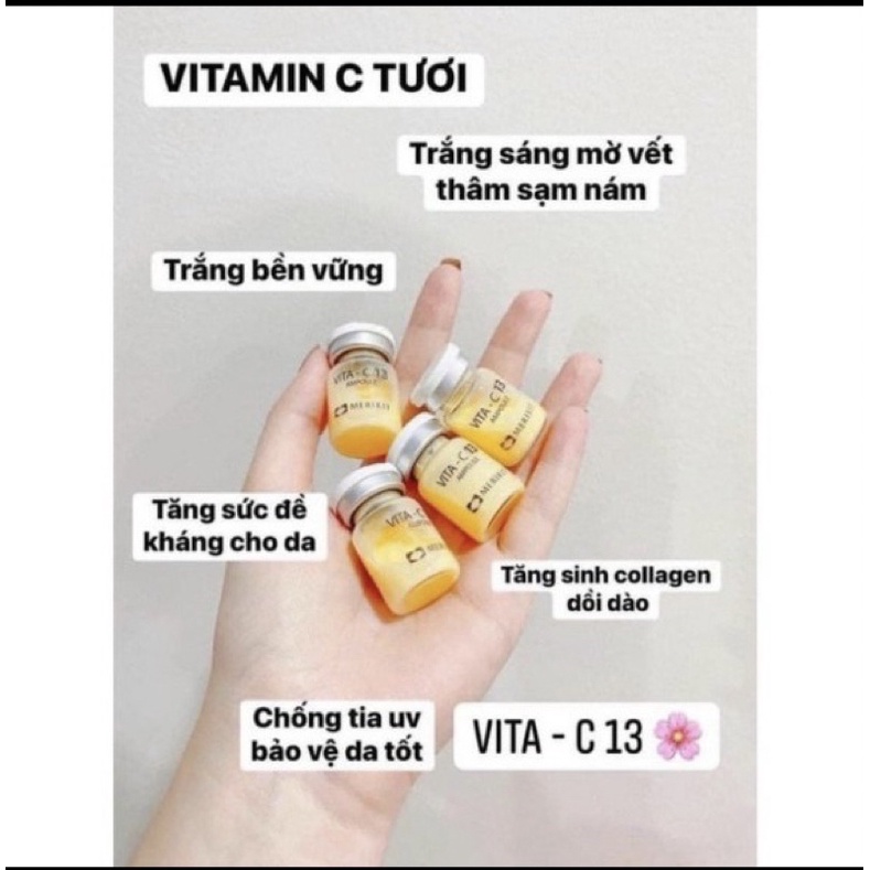 Tinh chất vitamin C tươi cô đặc MERIKIT vita c 13 Hàn Quốc