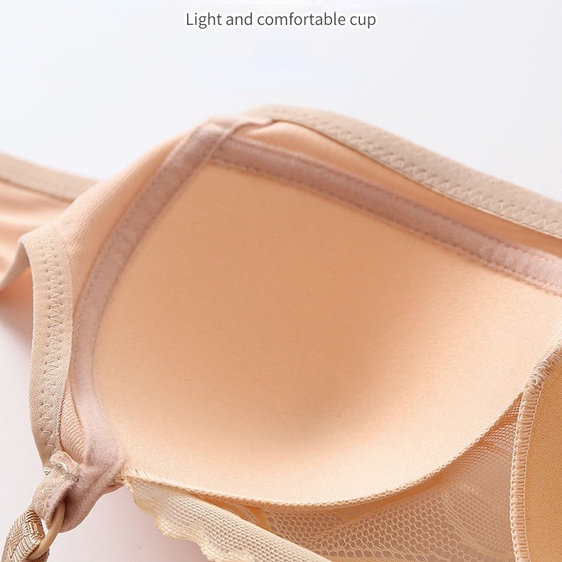 Áo ngực AOWEINISI không gọng viền ren toàn diện cao cấp