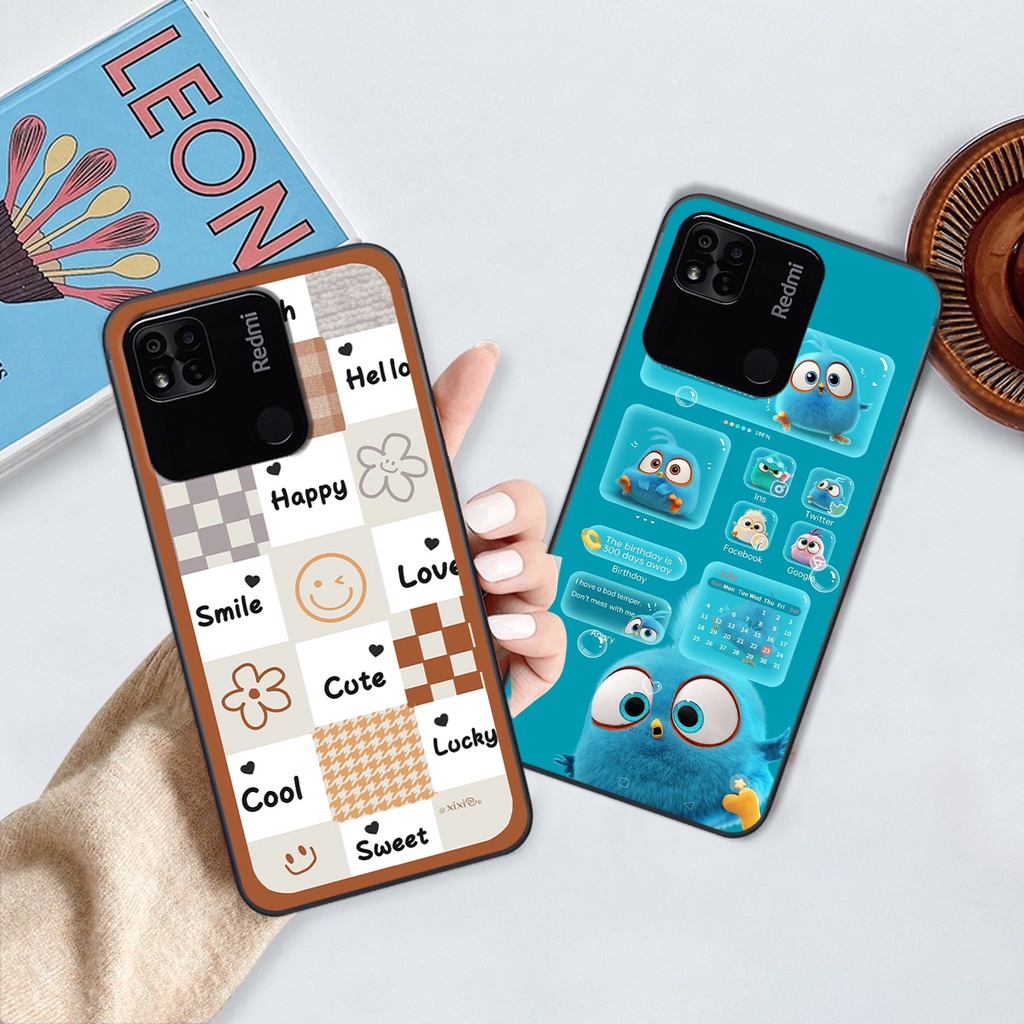 Ốp Xiaomi Redmi 10C / Redmi 10A in hình gấu vịt caro nhiều màu sắc ngộ nghĩnh dễ thương