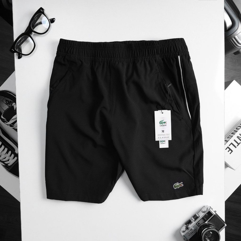 Quần short đùi thể thao nam xuất dư. Hàng VNXK, vải thun co giãn 4 chiều, phù hợp các hoạt động thể thao LCT001