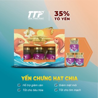 Hera Nest - Nước Yến chưng Hạt chia và 35% yến tươi