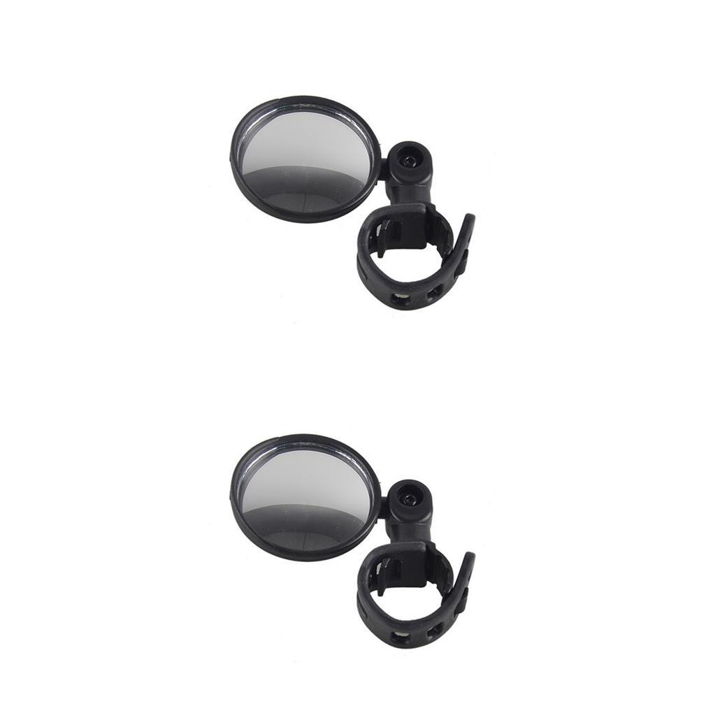 Bộ 2 Gương Chiếu Hậu Góc Rộng Gắn Tay Lái Xe Đạp Tùy Chỉnh Tiện Dụng