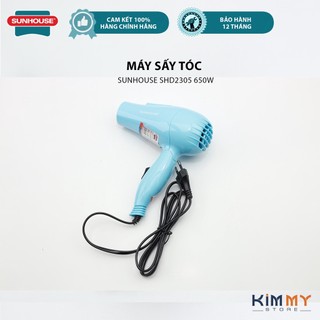 Máy sấy tóc sunhouse shd2305 650w 2 tốc độ 2 mức nhiệt