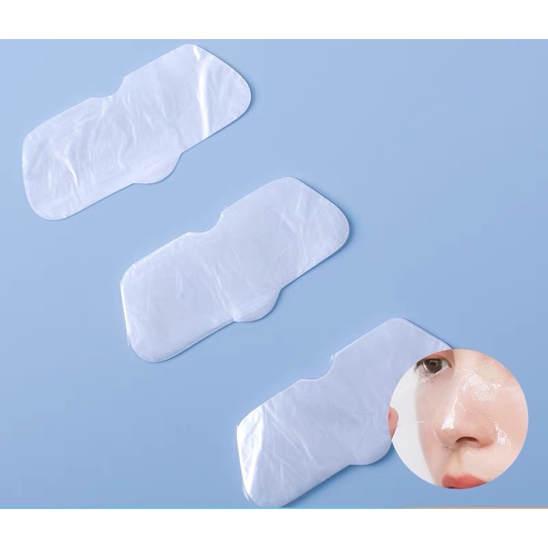 Mặt nạ ni lông ủ tê màng ủ tê dưỡng ẩm (gói 100 chiếc) chất liệu pe an toàn hiệu quả ( giá sỉ siêu rẻ  ) | BigBuy360 - bigbuy360.vn