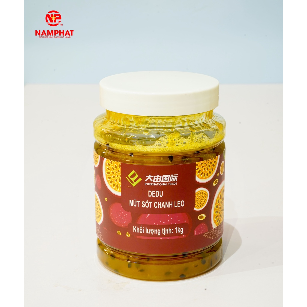 Mứt sốt chanh leo dedu 1kg