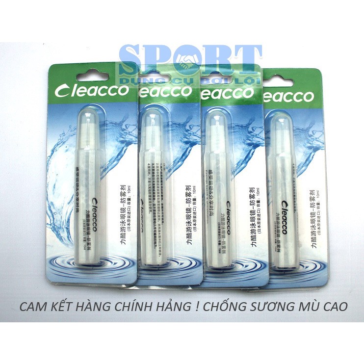 Xịt Chống Bám Hơi Ẩm,Dung Dịch Chống Sương Mù Kính Bơi Chuyên Dụng Cleacco - Hàng Chính Hãng Shop-Dungcuboiloi