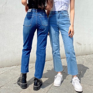 Quần jeans basic Mia Ritta J465 quần jean ống đứng cạp cao basic