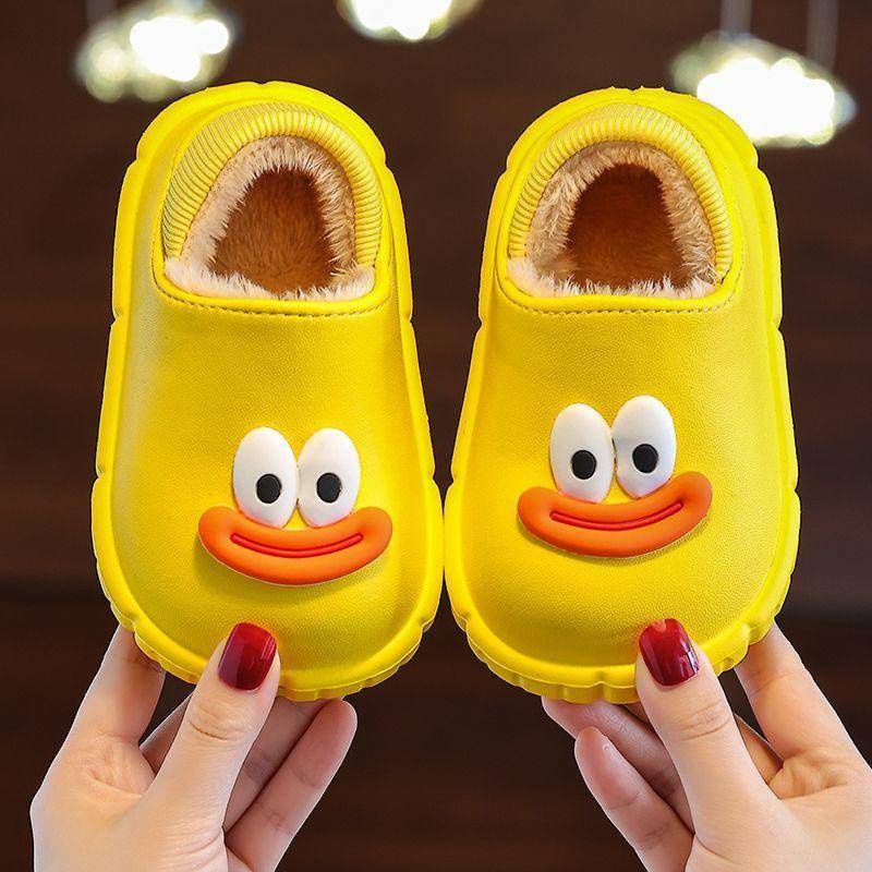 Giày Bông Đi Trong Nhà Hình Hoạt Hình Xinh Xắn Cho Bé
