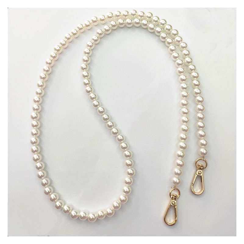 Chuỗi dây ngọc trai YADOU 10mm dùng trang trí túi xách độc đáo và sang trọng