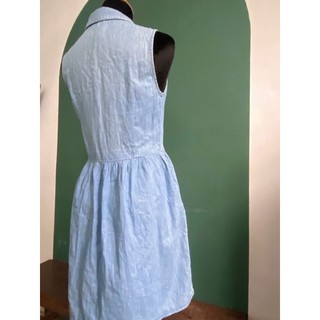 Đầm sơ mi giả jean (DAM058)