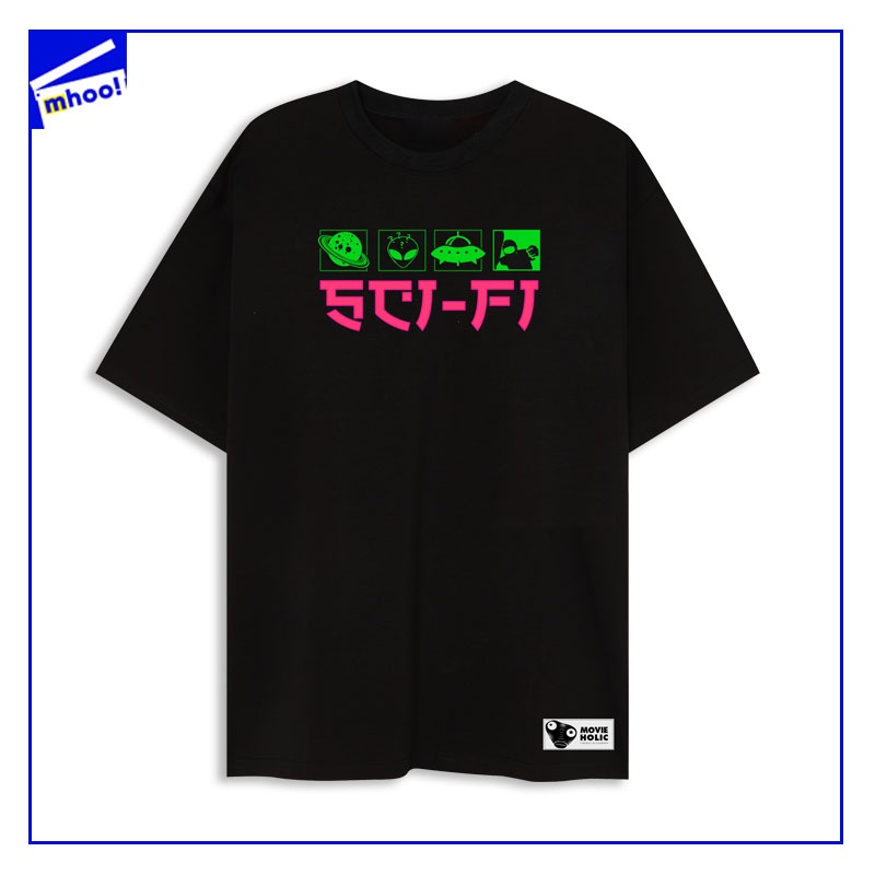 Sci-fi T-shirt: Áo thun phim khoa học viễn tưởng scifi, thoáng mát, đứng form, chống nhăn, tặng sticker phim.