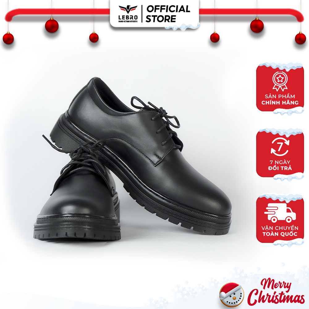 Giày Chunky Boots Derby Lebro - Giày Tây Unisex