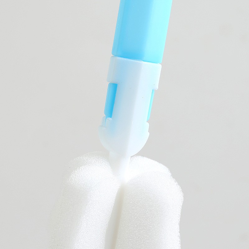 Cọ Rửa Bình Nước Ly Cốc Dụng Cụ Vệ Sinh Bình Nước Có Thể Tháo Rời Đầu Gọn Gàng Tiện Lợi