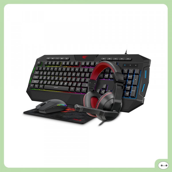 Combo Phím Chuột Tai Nghe Havit KB501cm RGB - Đỗ Lợi Computer