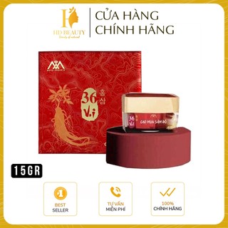 Cao mụn sâm đỏ 36 vị meea oranic 15g
