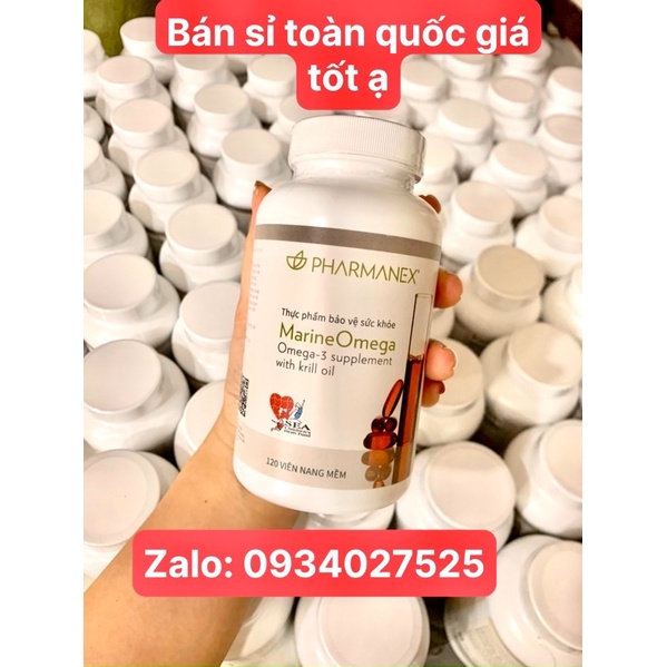 Dầu Cá Nuskin Marine Omega3 HÀNG CÔNG TY - TEM TIẾNG VIỆT