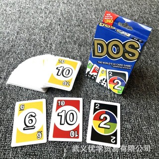 Bộ Bài UNO DOS - Giấy Cứng Cao Cấp