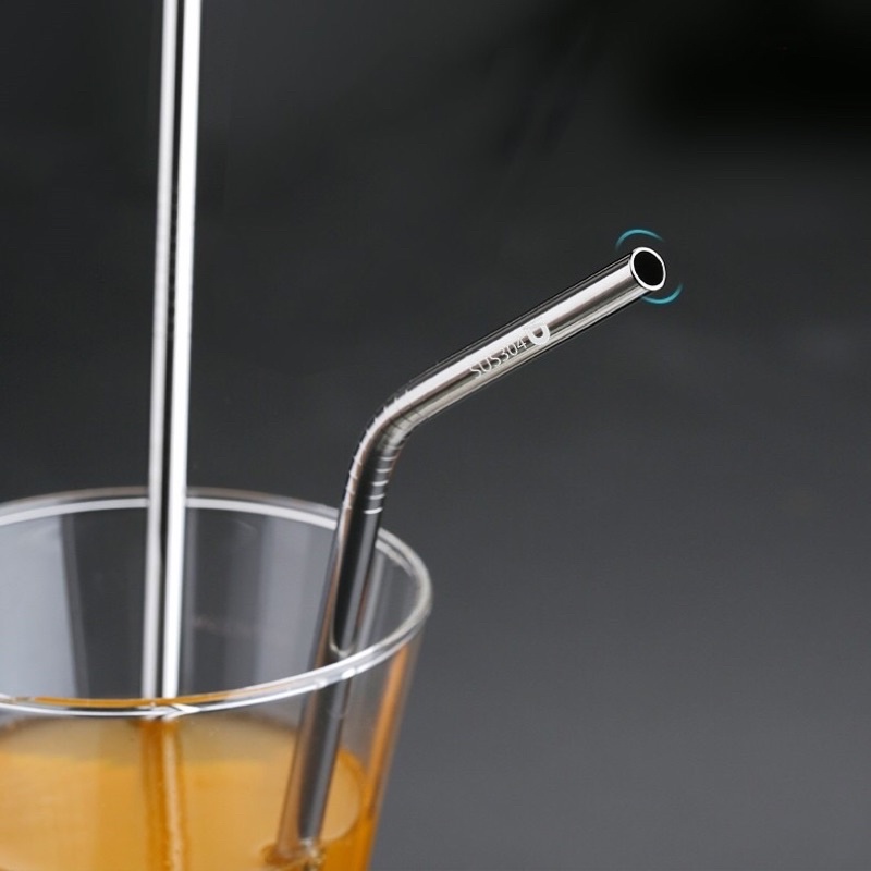 Bộ Ống Hút 3 Món Sus304