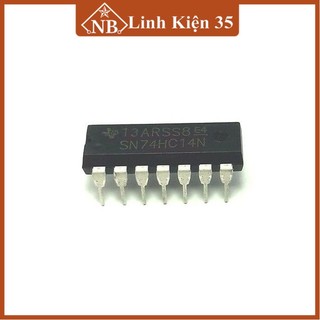 IC 74HC14 DIP14 - IC chuyển mạch Trigger
