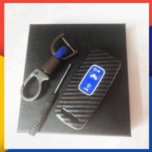 Ốp Chìa Khóa Smartkey Honda Air blade 2023 carbon mã  ,AB 2023