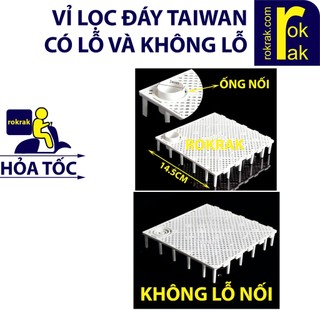 Vỉ lọc đáy vi sinh Đài Loan Tấm lọc nâng đáy Taiwan cho hồ cá