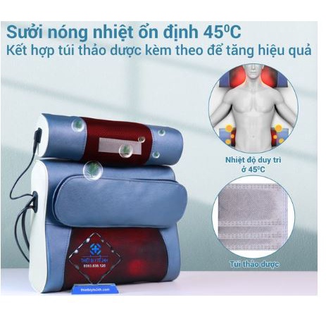 Gối massage cổ vai gáy Beame BM-G35, Máy massage đa năng thế hệ mới