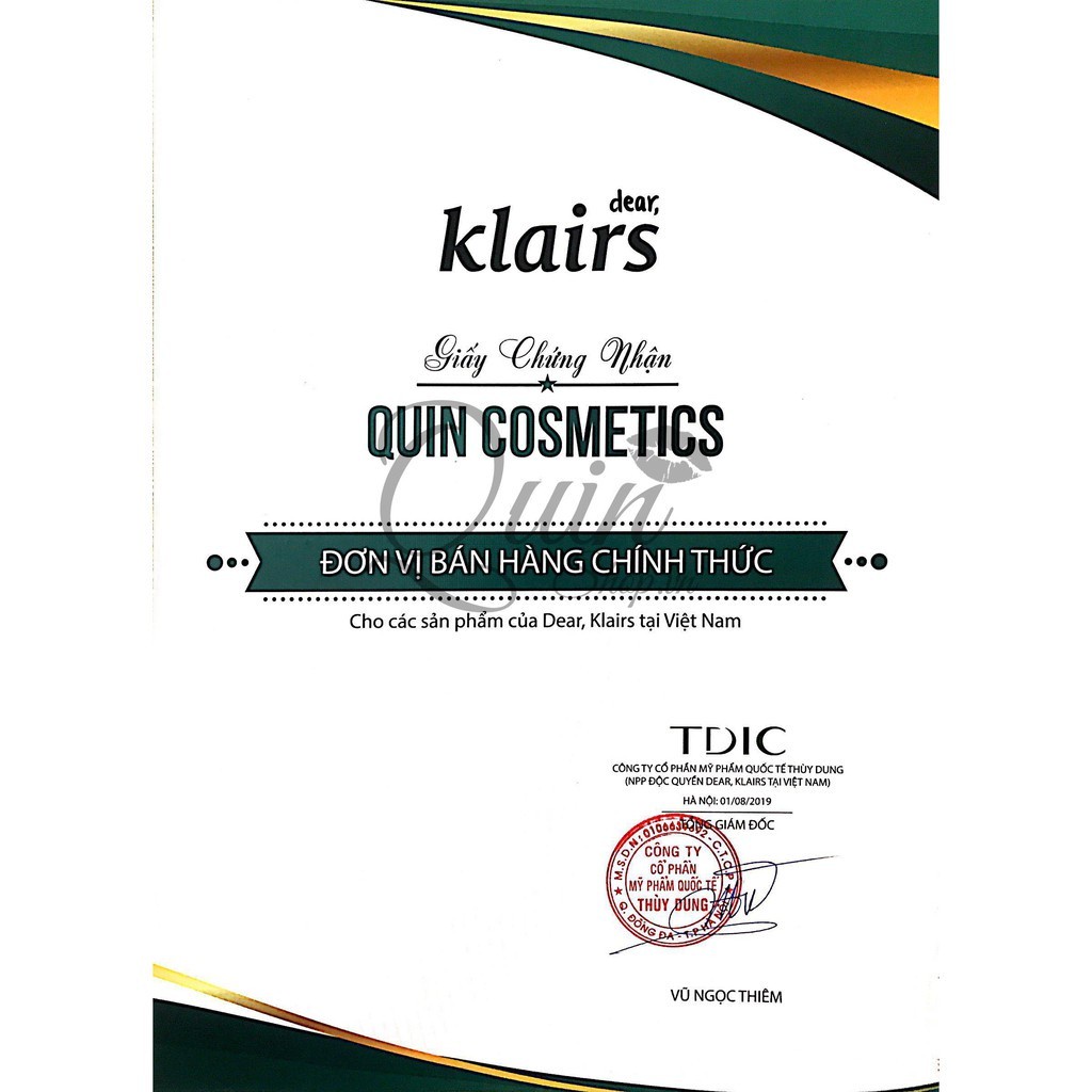 Kem Dưỡng Cấp Ẩm, Làm Dịu Da Klairs Midnight Blue Calming Cream