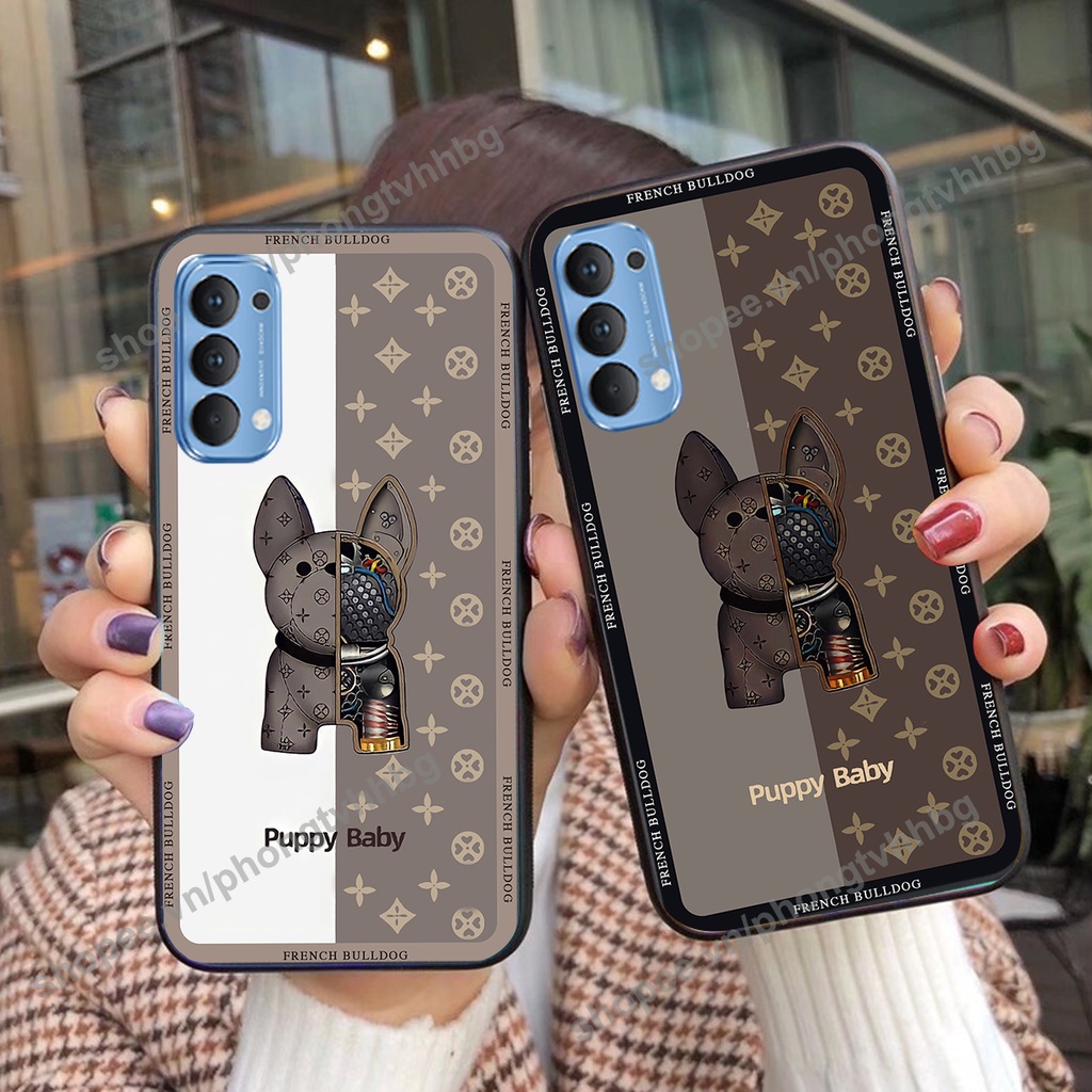 Ốp lưng Oppo Reno4 / Reno4 Pro / Reno 4 BEARBRICK, KAWS nhiều mẫu chất cute mới nhất hot