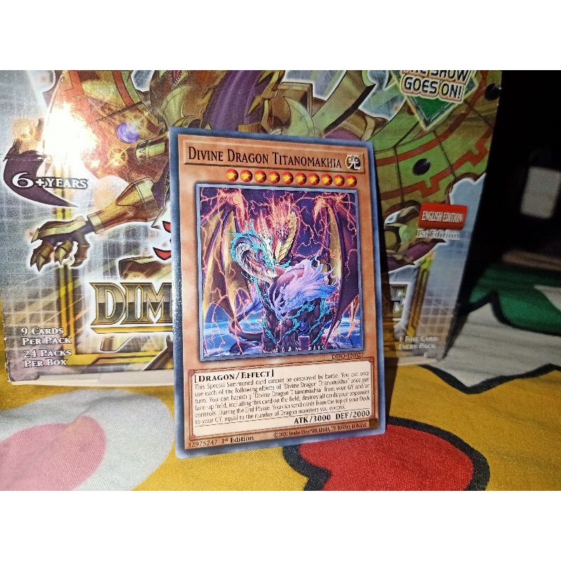 thẻ bài: Divine Dragon Titanomakhia - DIFO-EN027 - Common 1st Edition
