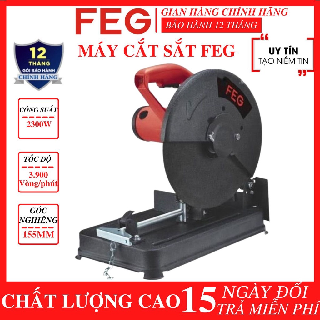 Máy cắt sắt FEG EG-936 2300W Hàng chính hãng bảo hành 12 tháng