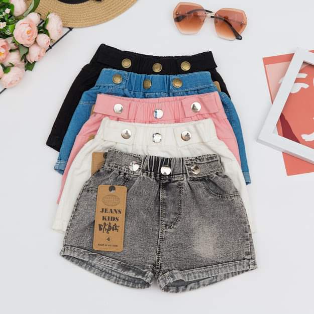(Size 6-43kg) Quần Short Bò,Kaki Mềm Đẹp, co giãn 4 chiều Cho Bé