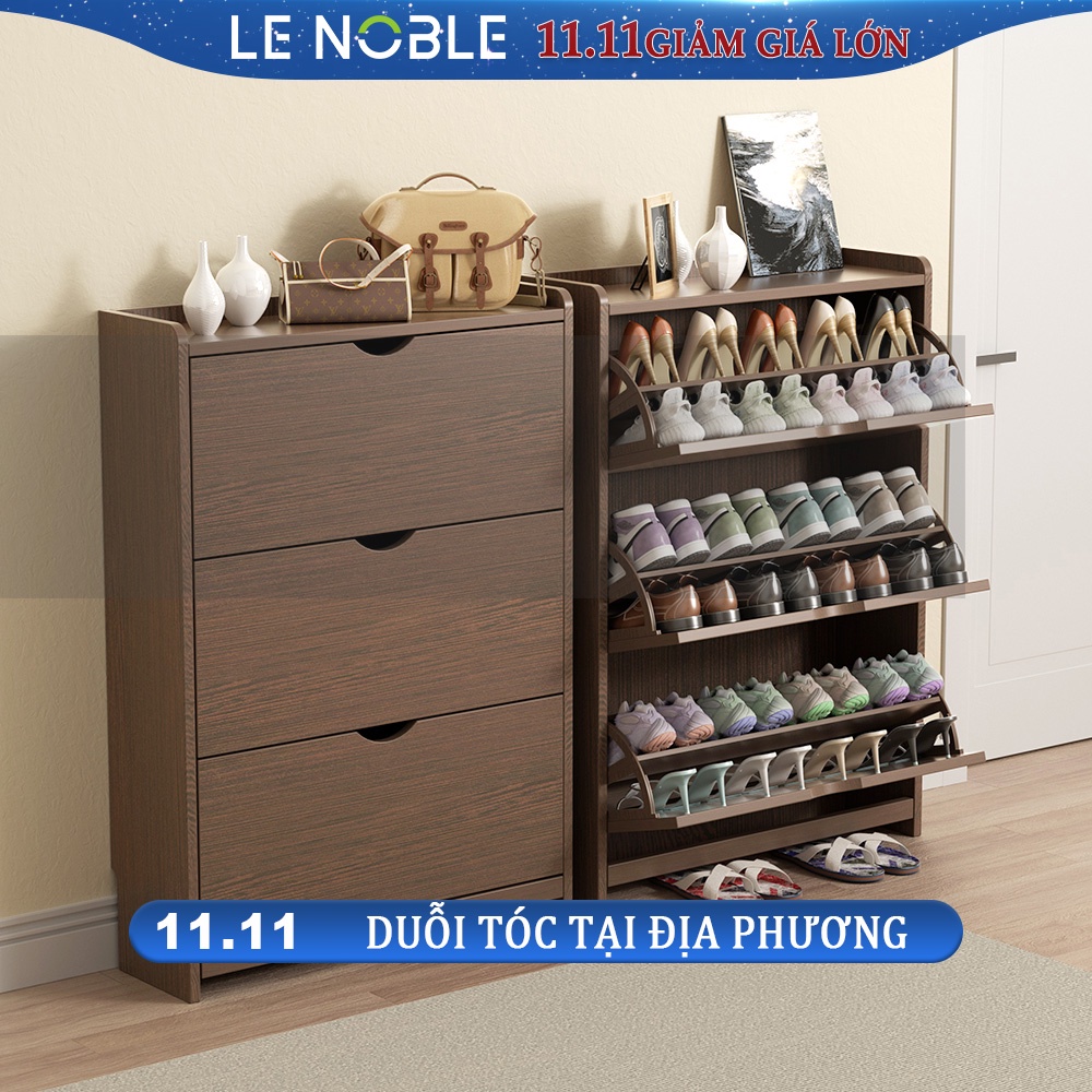 LENOBLE tủ để giày gỗTủ Giày đa chức năng Giá đỡ Giày Công suất lớn Tủ giày nhiều lớp Trang chủ Tiết kiệm không
