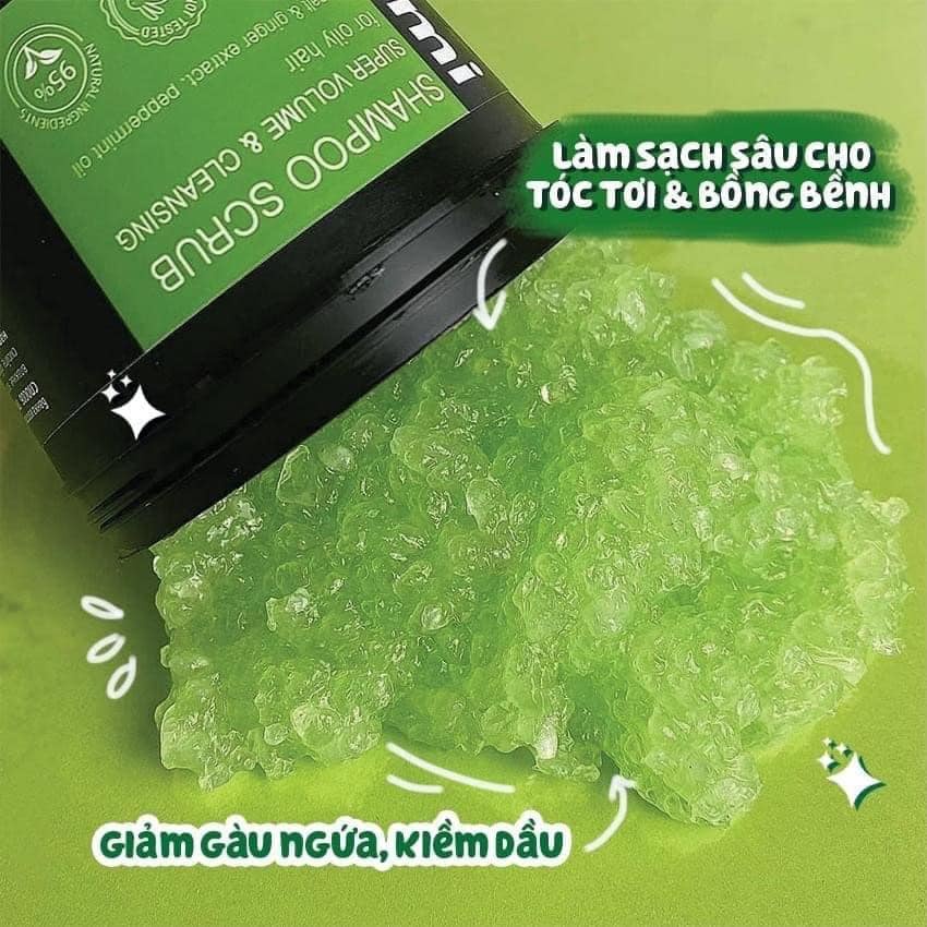 Cafe Mimi Shampoo Scrub Tẩy Da Chết Dành Riêng Cho Da Đầu   - 330g