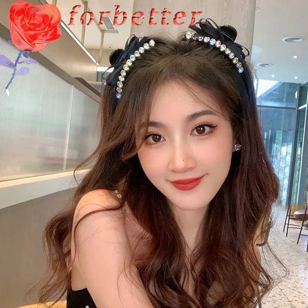 Giá Đỡ Kẹp Tóc Đuôi Ngựa Đính Nơ Phong Cách Hàn Quốc Thanh Lịch Cho Nữ