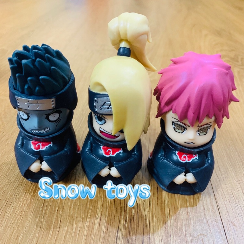 Mô Hình Naruto - Team Akatsuki Pain Nagato Konan Kisame Itachi Kakuzu Deidara Hidan Orochimaru Sasori Zetsu Yahiko Tobi