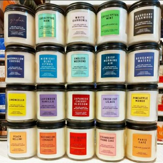 Nến thơm thư giãn bath and body work white barn 1 bấc