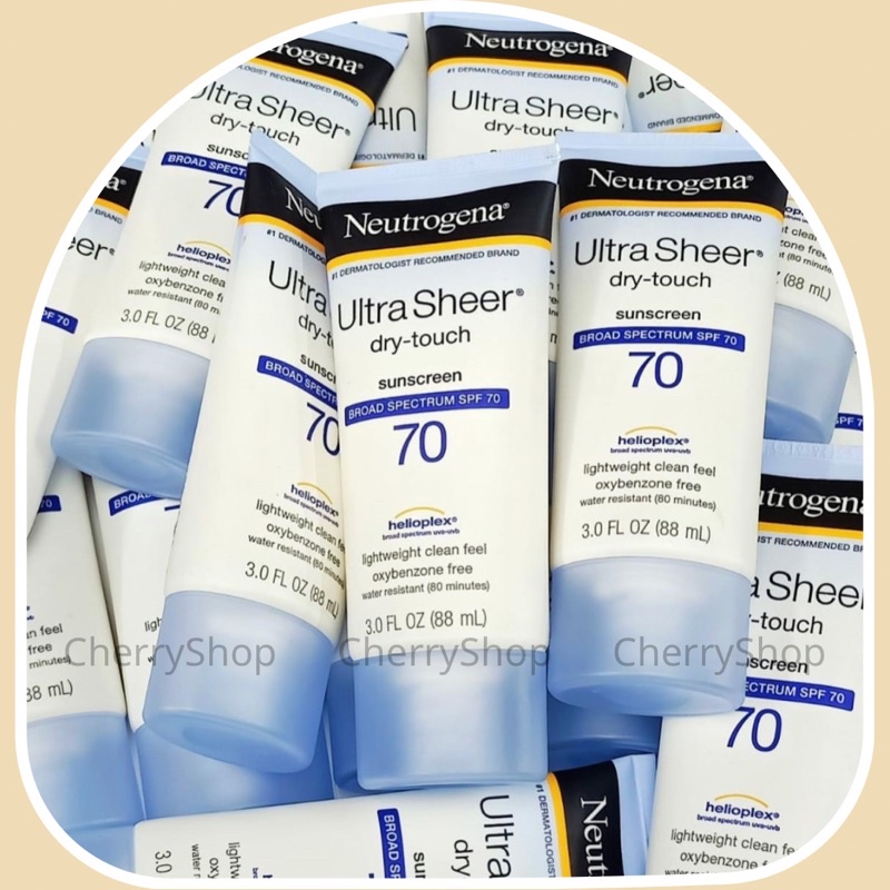 Kem chống nắng Neutrogena Ultra Sheer SPF 70 (88ml)